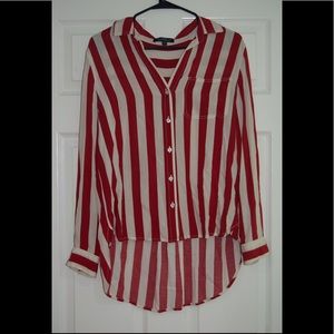 Red & White Striped Shirt
